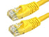 Monoprice 0.5FT 24AWG Cat6 550MHz UTP Ethernet Bare Copper Network Cable - Yellow...