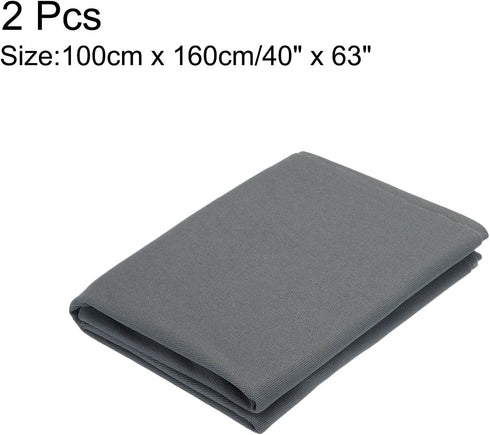 uxcell 2pcs Grey Speaker Mesh Grill Cloth Stereo Box Fabric Dustproof Cloth 40" x 63"...