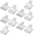 10PCS Replacement Belt Clip Hook Stainless Steel Drill Tool Clips Hook Kit with Screws for Dewalt N268241 Fit for 20V Power Tools DCD980 DCD985 DC...
