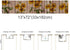 Sunflowers Rustic Table Runner-Cotton linen-Long 72 inche Dresser Scarves,Farmhouse Tablerunner for Kitchen Coffee/Dining/Sofa/End Table Home Livi...