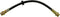 Dorman H620319 Rear Driver Side Brake Hydraulic Hose Compatible with Select Ford/Mazda/Mercury Models...