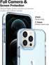 ArtsEvo Designed for iPhone 15 Pro Max Case, 6.6ft Drop Protection, Full Body Screen Camera Protective Phone Case,Light Blue...