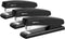 Amazon Basics Stapler with 1000 Staples, Office Stapler, 25 Sheet Capacity, Non-Slip, Black, 3 Pack...