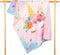 Baby Blankets Unicorn for Girls, Super Soft Floral Minky Toddler Newborn Blanket Double Layer with Dotted Backing Crib Receiving Blanket for Nurse...