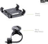 SP CONNECT Universal Bicycle Mobile Phone Holder - Smartphone Bracket Mount for Mountain & Road Bikes - Patented Twist Lock, Strong Clamp-Grip - f...