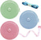 Tape Measures Retractable, Fabric Measuring Tape, 60 Inch Small Sewing Tape Measure for Craft Nursing Medical Travel(3 Pack/Green,Blue,Pink)...