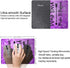 Hokafenle Mouse Pad Inspirational Quote, Purple Motivational Mouse Pad, Stay Positive Work Hard and Make It Happen Square Mouse Mat Non-Slip Rubbe...