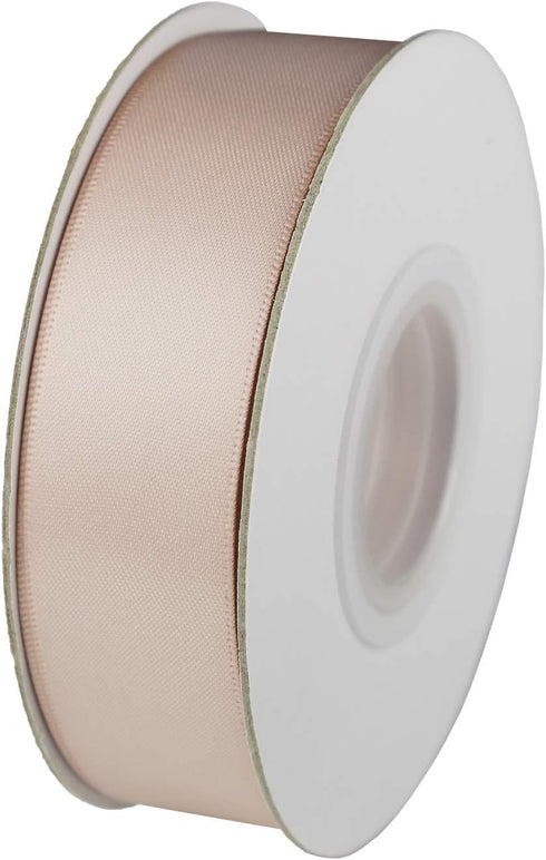 ITIsparkle 1" Inch Double Faced Satin Ribbon 50 Yards-Roll Set for Gift Wrapping Scrap Books Party Favor Hair Braids Baby Shower Decoration Floral...