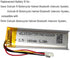 1400mAh Battery Replacement for Sena Outrush Motorcycle Helmet Bluetooth Intercom System, Outrush R Battery, Outrush M Battery Replacement FURY He...