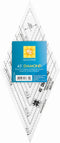 WRIGHTS EZ Quilting 45 degree Diamond Template Tool...