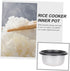 Rice Cooker 10 Cup Rice Cooker Liner Pressure Cooker Stainless Steel Rice Cooker and Steamer Rice Cooker Parts Rice Cooker Cooker Cooking Pot...