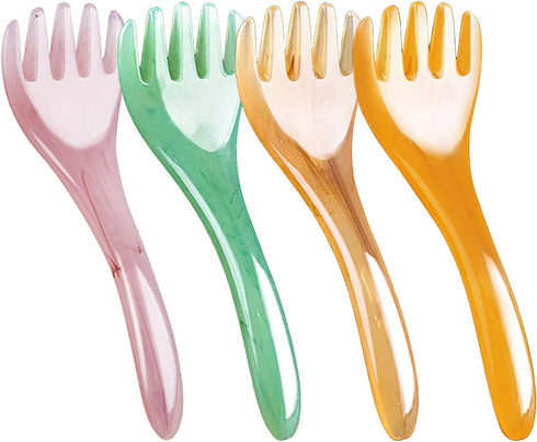 3PCS Head Massager Comb, Scalp Back Muscle Relaxation Gua Sha Massage Tool, Head Scracher SPA Yellow, Manual Scalp Massagers...