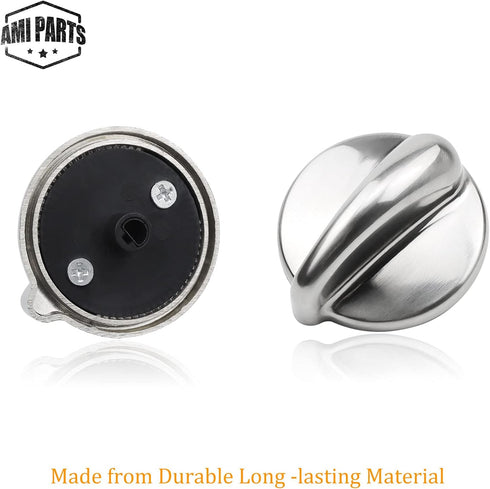 AMI PARTS WB03K10303 Upgraded Surface Burner Control Knob Compatible with P4980246, EAP3486484, PGB908SEM3SS,J2B918SEL2SS,PGB928SEM1SS