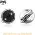 AMI PARTS WB03K10303 Upgraded Surface Burner Control Knob Compatible with P4980246, EAP3486484, PGB908SEM3SS,J2B918SEL2SS,PGB928SEM1SS