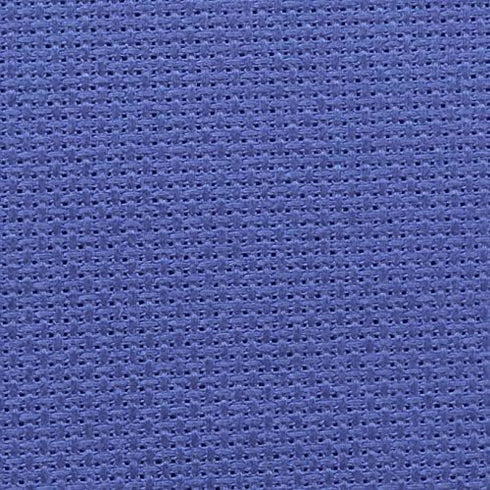 12" x 59" 14CT Counted Cotton Aida Cloth Cross Stitch Fabric (Royal Blue)...