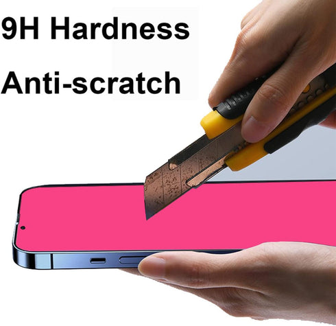 2 Piece Privacy Tempered Glass for iPhone 11 Pro Max/iPhone XS Max 6.5 inch Anti-blue Anti-Spy Screen Protector Mirror Gradient Colorful......