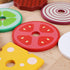 MCPINKY Wooden Stacking Toys, Montessori Toys for Kids Burger Stacking Toys Educational Preschool Learning Toys for Boys Girls Birthday Gifts...