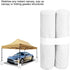 Valentine's Day Carnival Canopy Weight Popup Sunshade Tent Foot Canopy Weighted Sand Bags(White)...