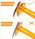ADE WU Cute Heart Sunglasses for Women Men Trendy Fun Colorful Rave Party Sun Glasses...