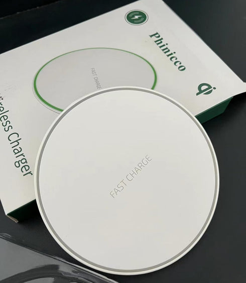 Wireless Charger 10W Fast Wireless Charging Pad Compatible with iPhone 15/15 Plus/15 Pro Max/14/13/SE...