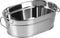 Homoyoyo Beverage Tub Large Oval Ice Bucket Stainless Steel Drink Cooler Wine Beer Bottle Bucket Seafood Tin Bucket for Home Parties...