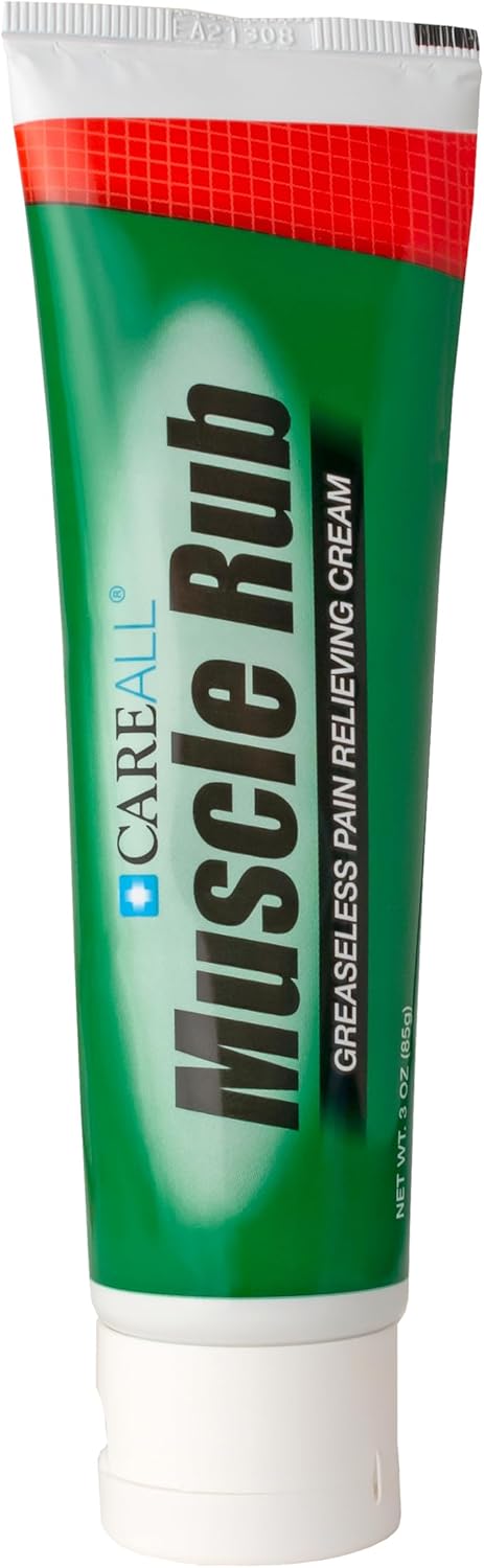 CareAll Muscle Rub Non-Greasy Cream 3.0 oz. Ultra Strength. Relief from Minor Aches and Pains in Muscles and Joints. 10% Menthol & 15% Methyl Sali...