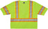 Ergodyne unisex adult Two-tone - Class 3 Two Tone Vest Zipper, Lime, Small-Medium US...
