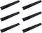 LC LICTOP 350mm/13.78" Black Mount Finger Edge Pull Concealed Handle for Home Kitchen Door Drawer Cabinet (Hole Distance: 256mm/10) 6pcs...