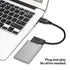 chenyang Micro SATA 16Pin to USB 3.0 Adapter Cable for 1.8 inch Hard Drive HDD/SSD Data Transfer External Hard Drive Converter 10cm...