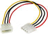 StarTech.com 12in Molex LP4 Power Extension Cable M/F - 4 pin Molex Power Connector - 4 pin Power Extension Cable - LP4 Power Cable (LP4POWEXT12)...