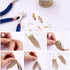Fashewelry 10 Yards Crystal Rhinestone Close Cup Chain 2mm Trimming Beaded Applique Claw Chain Roll for DIY Art Craft Clothes Wedding Party Decora...