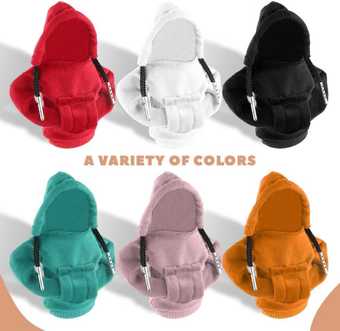 Gear Shift Hoodie, Universal Car Gear Shift Knob Cover, Funny Mini Gearshift Sweater, 4.7Inch Car Shifter Stick Protector Decoration, Car Interior...