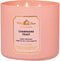 Bath and Body Works White Barn Champagne Toast 3 Wick Candle 14.5 Ounce Basic White Barn Label...