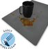 S&T INC. Coffee Mat, Silicone Bar Mat for Coffee Maker and Espresso Machine, 12 Inches x 18 Inches, Silicone Grey, 1 Pack...