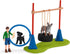 Schleich Farm World, Farm Toys for Girls and Boys Ages 3-8, 14-Piece Playset, Puppy Agility Training at the Dog Park...