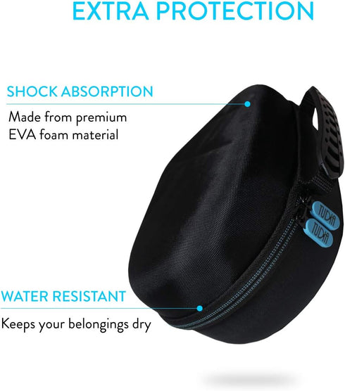 TUDIA EVA Empty Case Compatible with HyperX Cloud Flight Wireless Gaming Headset, Hard Travel Shockproof Storage Case for Gaming Headset [CASE ONL...
