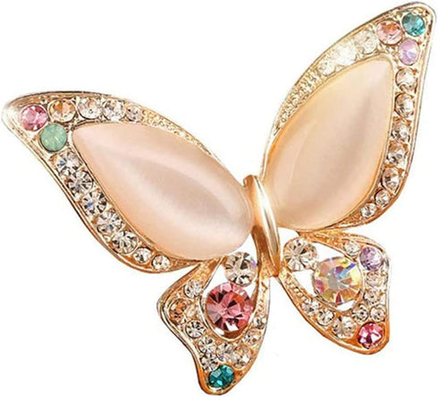 Butterfly Brooch for Women Rhinestone Brooches Fashion Colorful Butterfly Brooch Fashion Wedding Jewelry...