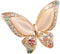 Butterfly Brooch for Women Rhinestone Brooches Fashion Colorful Butterfly Brooch Fashion Wedding Jewelry...