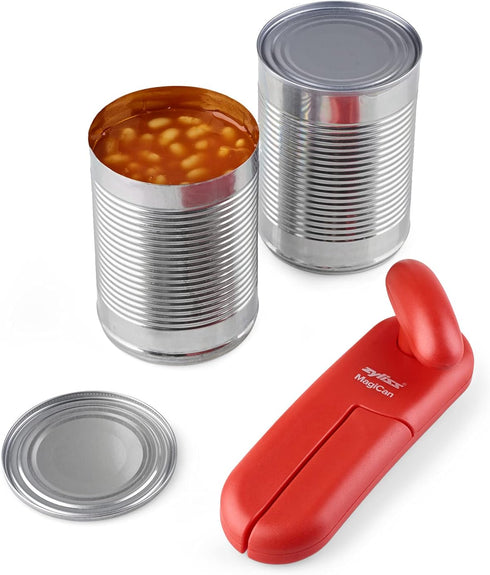 ZYLISS MagiCan Manual Can Opener - Red...