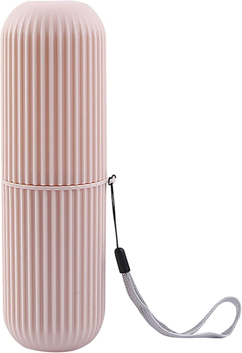 Travel Toothbrush Holder, Toothbrush Travel Case, Minimalist PP Portable with Dust Cover Toothbrush Cover Travel Toothbrush Case for Traveling, Ca...