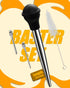 Turkey Baster Long, ARRITZ Stainless Steel Baster For Cooking with Cleaning Brush, 2 Baster Syringe Needles (Black)...