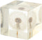 Glass Balls 3D Dandelion Crystal Glass Cube Transparent Desktop Statue Ornament for Birthday Wedding Valentine Home Decor(1.97 in)...