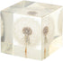 Glass Balls 3D Dandelion Crystal Glass Cube Transparent Desktop Statue Ornament for Birthday Wedding Valentine Home Decor(1.97 in)...