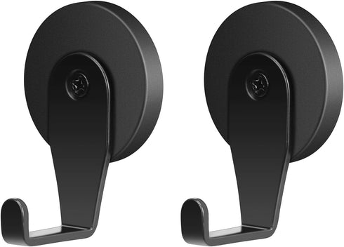FYY Magnetic Wreath Hanger, 2 Pack Heavy Duty Magnets with Hook for Refrigerator, Christmas Decoration Magnetic Hooks for Metal Front Door, Cruise...