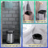 5Liter Small Bin Bags 100 Counts Bin Liners AOSULI 3-5L White Clear Trash/Garbage Bags for Office, Bathroom Pedal Bin,Bedroom Waste Bin,kitchen Fo...