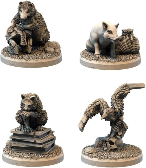 Tainted Grail The Fall of Avalon Companions Miniatures COMPONENT UPGRADE - Enhance Your Gameplay with Detailed Miniatures! Ages 14+, 1-4 Players, ...