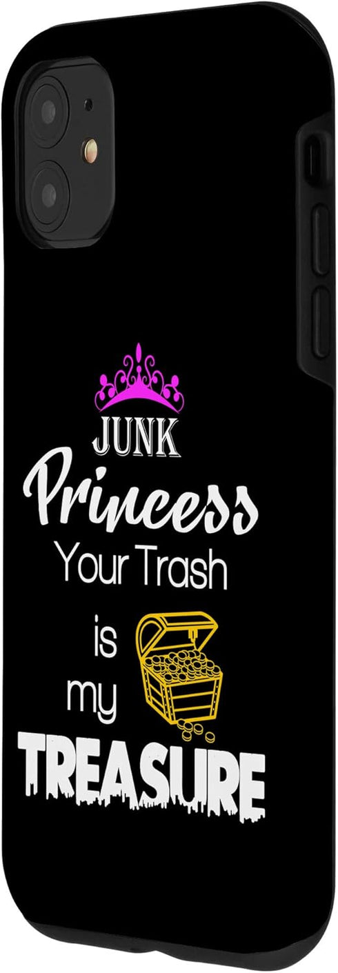 iPhone 11 Garbage Collector Junk Removal Women Waste Collecting Lady Case...