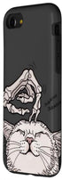 iPhone SE (2020) / 7 / 8 Cute Skeleton Scratching Cat Halloween Aesthetic Gothic Art Case...