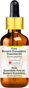 Pure Bursera Graveolens Essential Oil (Bursera graveolens) with Glass Dropper Steam Distilled 5ml (0.16 oz)...