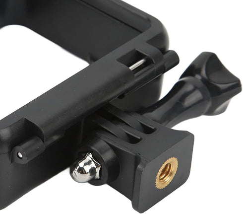 Fydun Action Camera Housing Frame Case ABS Protective Frame Mounting Bracket for Insta360 One R RS with Cold Shoe Housing Case Bracket Accessories...